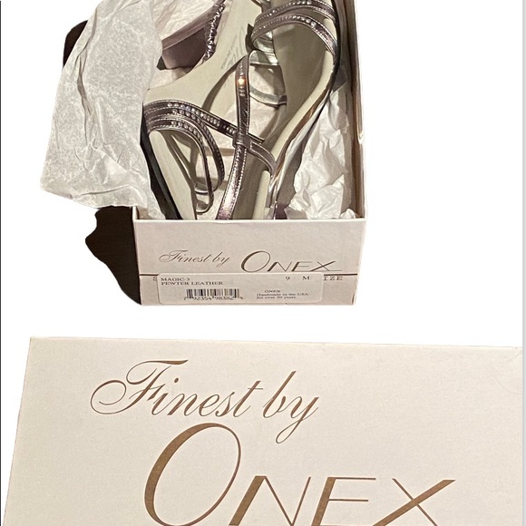 NWT Handmade leather sandals with rhinestones - Picture 6 of 8